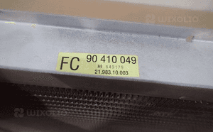 Chłodnica wody opel corsa b tigra 803884 4