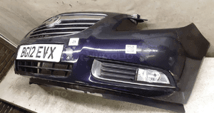 } ZDERZAK PRZÓD PRZEDNI OPEL INSIGNIA A I 1 PDC CZUJNIKI FIOLET FIOLETOWY HALOGENY 2