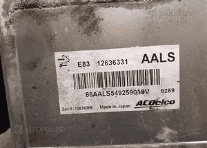 KOMPUTER STEROWNIK OPEL INSIGNIA 1.8 12636331 ORYGINAŁ WYSYŁKA! 4