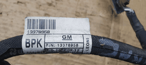 Klema minusowa akumulatora Opel Zafira C 12844068 13378958 8