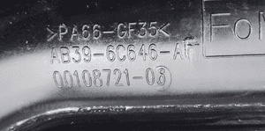 Przewód rura powietrza ford ranger iv v 2.2 tdci AB39-6C646-AF 2012-2015 7