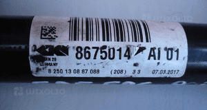 Półoś prawy przód 8675014 BMW X3 F25 X4 F26 3