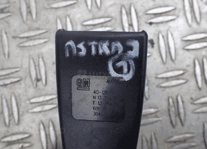 Mocowanie zapięcie pasa opel astra iv j 13354863 radom 2