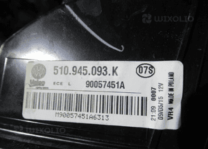 Lampa tył tylna w klapę prawa lewa vw golf sportsvan 510 2014- 6