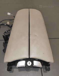 Bmw 7 F01 F02 podłokietnik schowek telefon beżowy skóra stan db 2