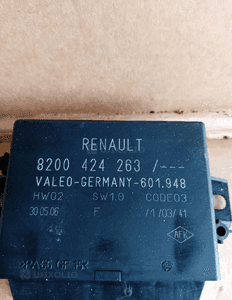 Moduł sterownik parkowania PDC Renault Megane II 8200424263 2