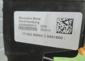 Pas przedni przód wzmocnienie czołowe mercedes b-klasa W246 A2466200215 A2466200234 2011-2018 17