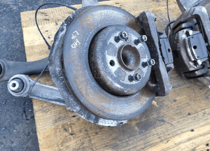 BMW 5 F10 3.0D ZWROTNICA PIASTA TARCZA ZACISK WAHACZ PRAWY LEWY PRZÓD OE 2