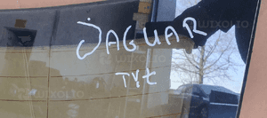 Szyba tył tylna karoseryjna antena Jaguar XF X250 AS2 08r 7