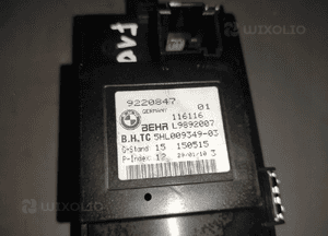 BMW 5 F10 F11 REGULATOR REZYSTOR DMUCHAWY NAWIEWU ORYGINAŁ 8