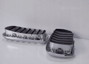 BMW X5 F15 Nerki/Grill Zderzaka Silver/Chrom - 3824 5