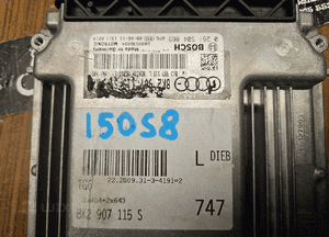 Komputer 8K2907115S 8K2907115L 0261S04865 Moduł Sterownik Silnika Silnik 2.0 TFSI Benzyna Audi A4 B8 A5 8T 2