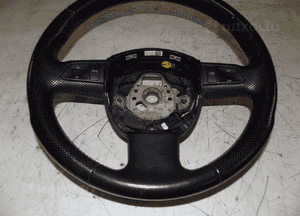 Audi A6 C6 A7 kierownica skóra multifunkcja 3-RAMIENNA 4