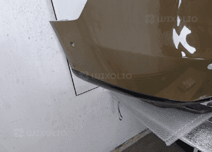 Zderzak audi e-tron gt 2020-2024 oryginał oe aso 4J 4J3 dyfuzor spojler 3