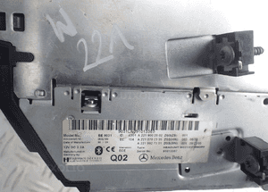 RADIO CD CZYTNIK SD ZMIENIARKA MERCEDES W221 LIFT A2219002802 RADOM 2