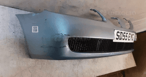 Zderzak przód przedni do nissan almera N16 lift fl kod kolor B22G błękitny 3