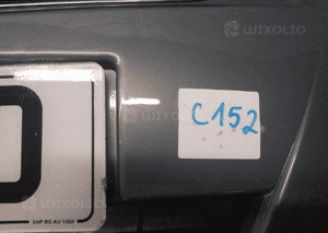 Zderzak przód przedni opel vectra c lift fl Z169 błękitny 6