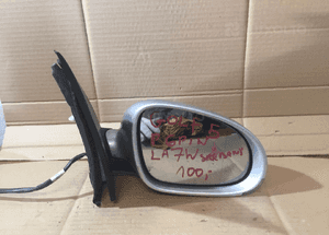 Lusterko prawe 6 pin vw golf v LA7W srebrny 1