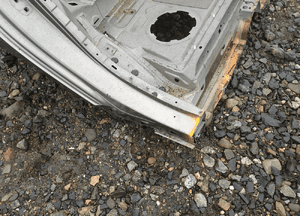 BMW 2 F45 ACTIVE TOURER PRAWY TYLNY BŁOTNIK ĆWIARTKA PAS WZMOCNIENIE 3
