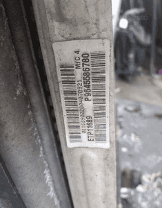 Peugeot 308 1.6 Hdi pas przedni chłodnica wody wentylator intercooler 9656503980 991746Q E 9