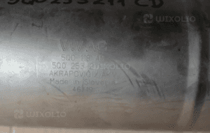 Tłumik środkowy akropovic vw golf vii r 5G0253211CB 2017 5