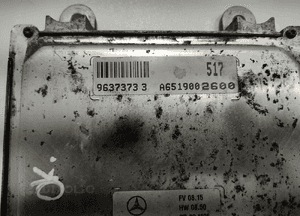Komputer sterownik silnika mercedes sprinter 906 A6519002600 A6519012200 5