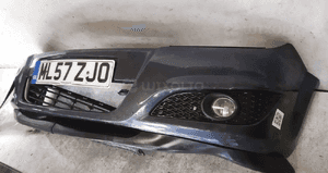 Zderzak przód przedni opel astra h 3 iii Z168 szary lift fl halogeny 3