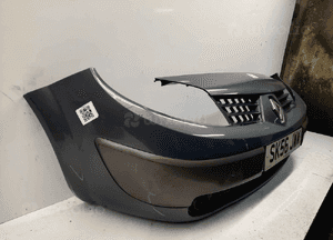} ZDERZAK PRZÓD PRZEDNI RENAULT SCENIC 2 II TEC68 NIEBIESKI BŁĘKITNY HALOGENY 5