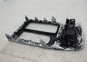 Jaguar xj X351 listwa ozdobna ramka tunel środkowy dekor oryginał 8