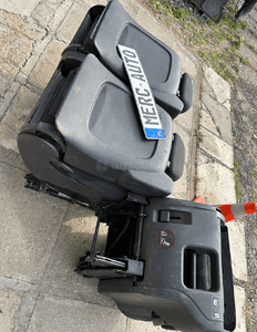 Mercedes vito 639 fotel trójka ławka kanapa koziołek 447 Viano v klasa Metris 2+1 komfort uchylna 11