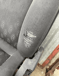 MERCEDES C 203 fotel przód przedni grzany fotele lewy prawy kombi kanapa 2/1 5