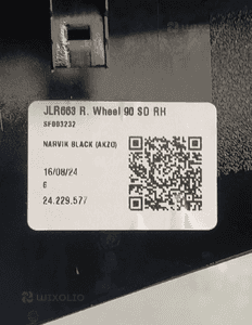 Land rover defender ii L663 nakładka listwa błotnika prawa tył tylna usa nowy oryginał 10