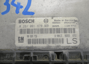 STEROWNIK SILNIKA ASTRA II G 1.7 DTI OE 0281001670 2