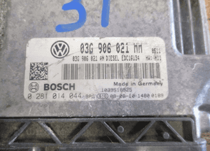 STEROWNIK SILNIKA VW TOURAN 1.9 TDI 0281014044 2