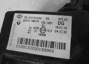 Renault zoe bdb lampa przednia prawa 7