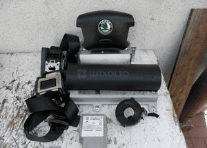 PODUSZKI AIRBAG PASY SENSOR SKODA SUPERB I EUROPA
