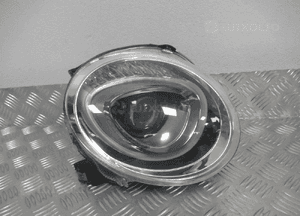 Lampa przednia przód prawa fiat 500 lift soczewka 2015-2022 21