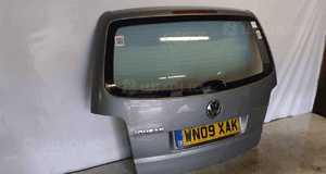Klapa tył tylna bagażnika volkswagen touran szary LD7W 2