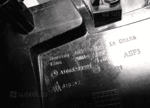 Mercedes ml W166 obudowa lusterka kierunkowskaz 11