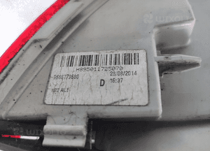 Lampa prawa tył tylna błotnika peugeot 508 i sw kombi 9686779680 10-14 8