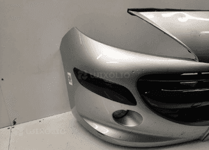 Zderzak przód przedni do peugeot 207 ezrc srebrny halogeny 6