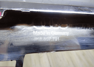 Listwa spoiler zderzaka przód audi A7 18- 4K8807791 12