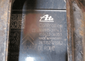 Pompa hamulcowa abs peugeot 2008 9809312580 6