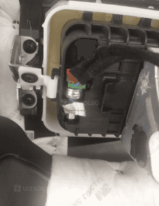 Renault koleos ii lift kokpit deska konsola poduszka pasażera air bag 10