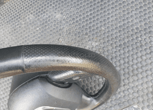 Kierownica Trzy 3 Ramienna Czarna Pikowana Skóra Air Bag Poduszka Wtyczka AUDI A4 B6 B7 16