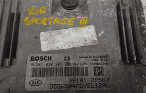 KOMPUTER STEROWNIK SILNIKA KIA SPORTAGE III 39101-2F567 3