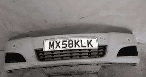 Zderzak przód przedni do opel astra h 3 iii lift fl Y474 biały 1