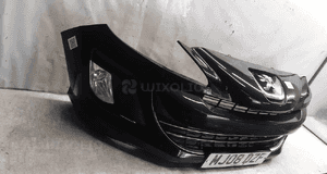 Zderzak przód przedni peugeot 308 ktvd czarny halogeny 3