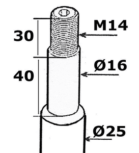 Amortyzatory Sportowe BMW E34 SEDAN TOURING M14D16 3