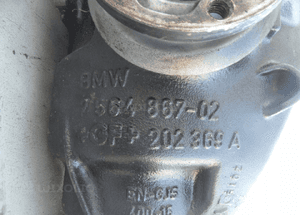 Most tył tylny dyfer bmw 5 E60 E61 3.91 3